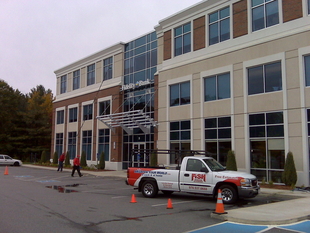 Our Crew at the Fidelity Bank in Leominster, MA.