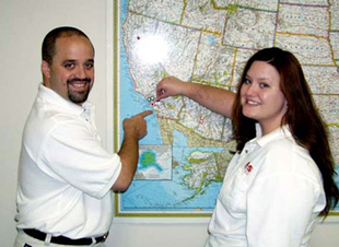 John & Greta Hunt - Owners, Fish Window Cleaning