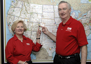 Myles & Jean Roche - Owners, Fish Window Cleaning