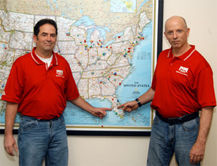 Bill & Randy Falkner - Owners, Fish Window Cleaning