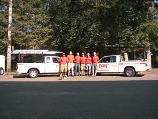 Window cleaning crew 2009 in Cheshire, Milford, Wallingford, and Meriden, CT