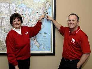 Ken & Peg Milley - Owners, Fish Window Cleaning