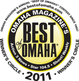 Voted Best of Omaha by our many loyal and satisfied customers!