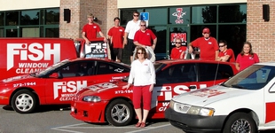 Team with Fish Vehicles