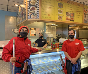 Fish Window Cleaners & Falafel House Employee