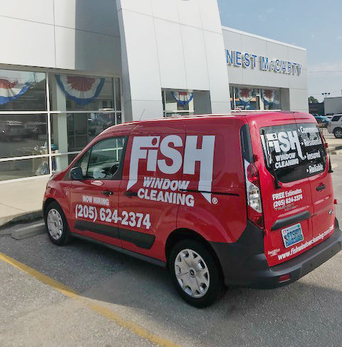 Fish Window Cleaning Birmingham Commercial Window Cleaning
