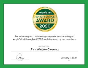 Angies List Super Service Award 2020