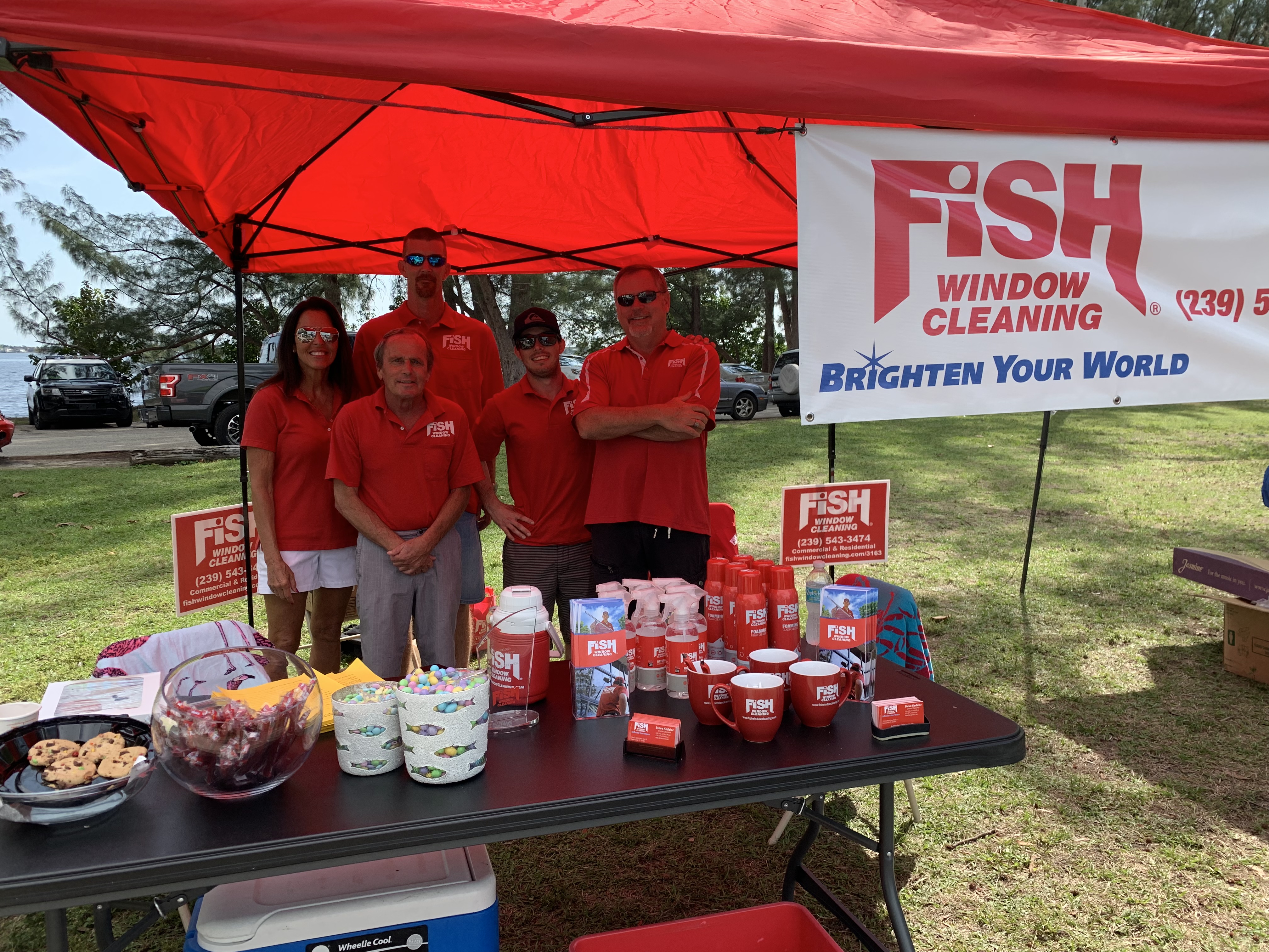 FISH at the Cape Coral Charity Car Show