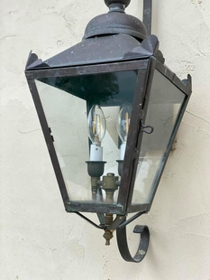 after cleaning light fixture