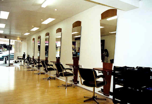 Salon with Mirrors