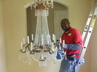 Chandelier Cleaning