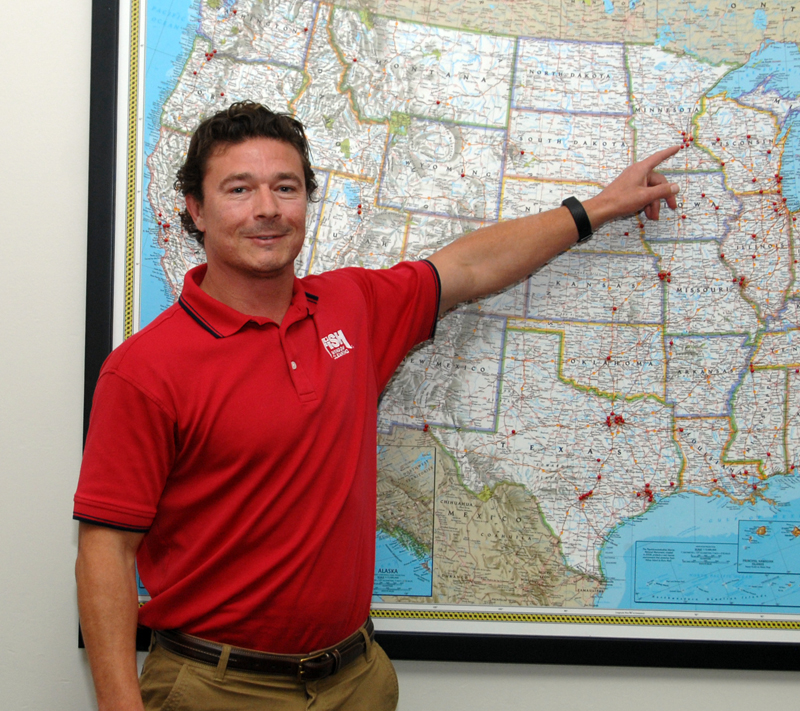 Location Map Fish Window Cleaning