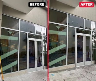 before and after of windows